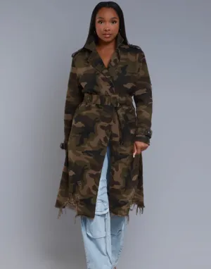Destroyed Camo Jacket