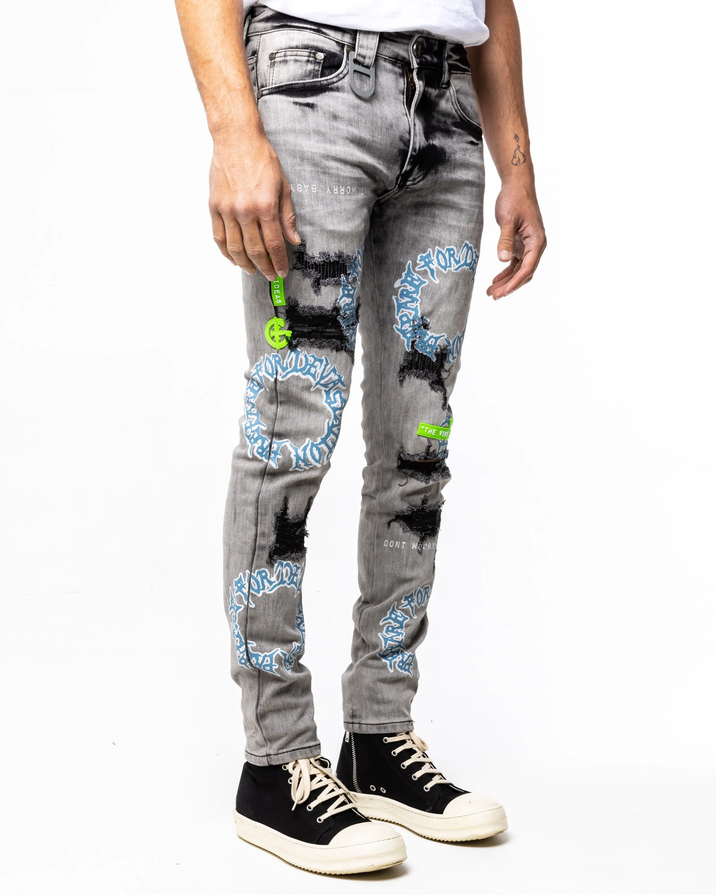 DEVASTATION DENIM (SMOKE WASH/OCEAN)