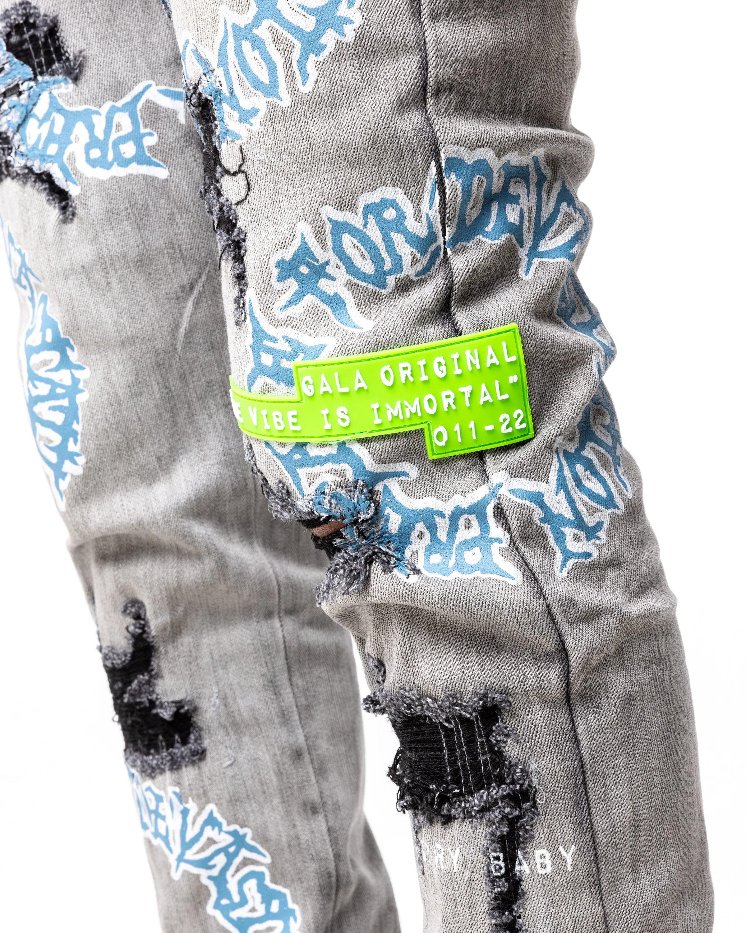DEVASTATION DENIM (SMOKE WASH/OCEAN)