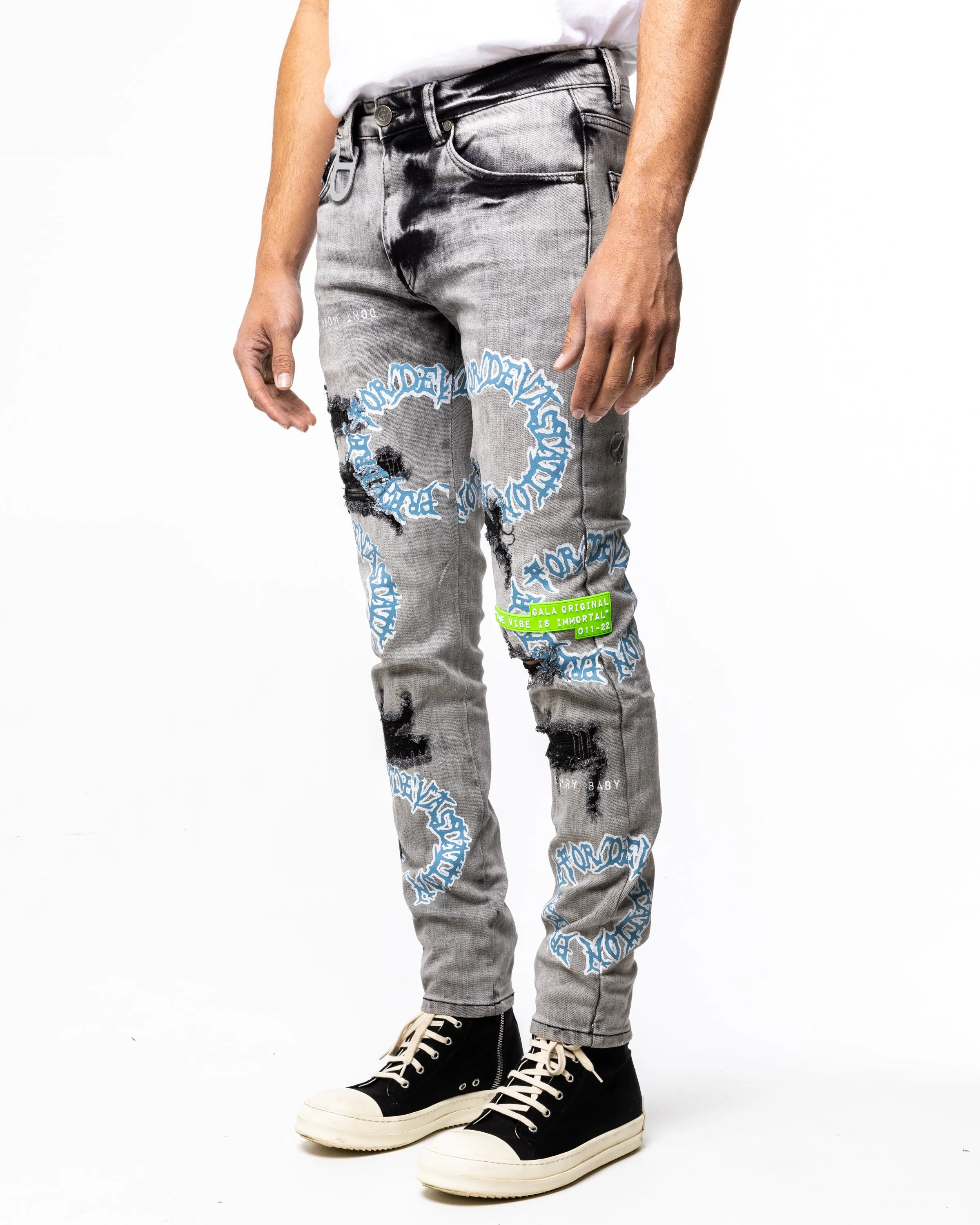DEVASTATION DENIM (SMOKE WASH/OCEAN)