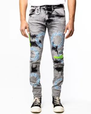 DEVASTATION DENIM (SMOKE WASH/OCEAN)