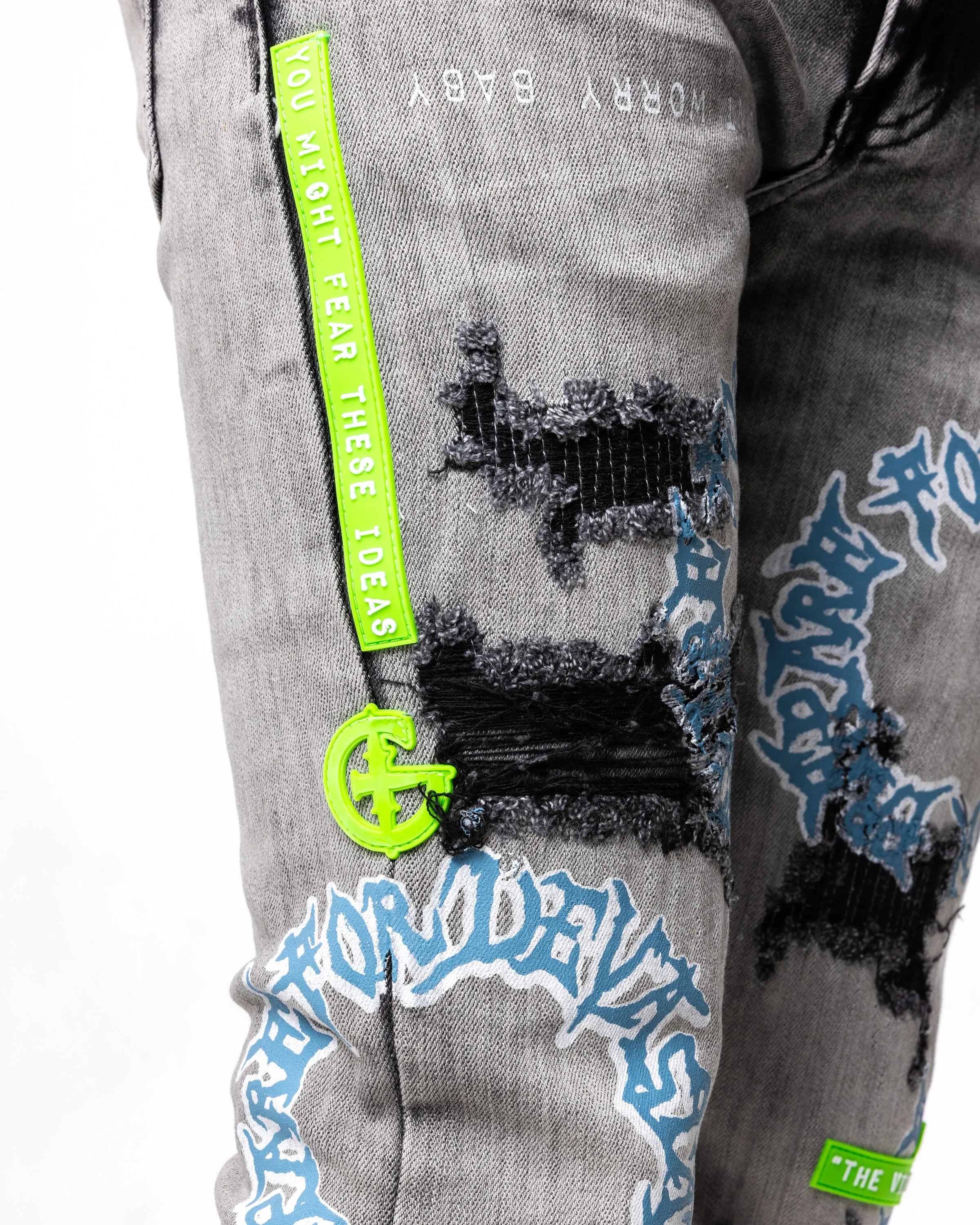 DEVASTATION DENIM (SMOKE WASH/OCEAN)