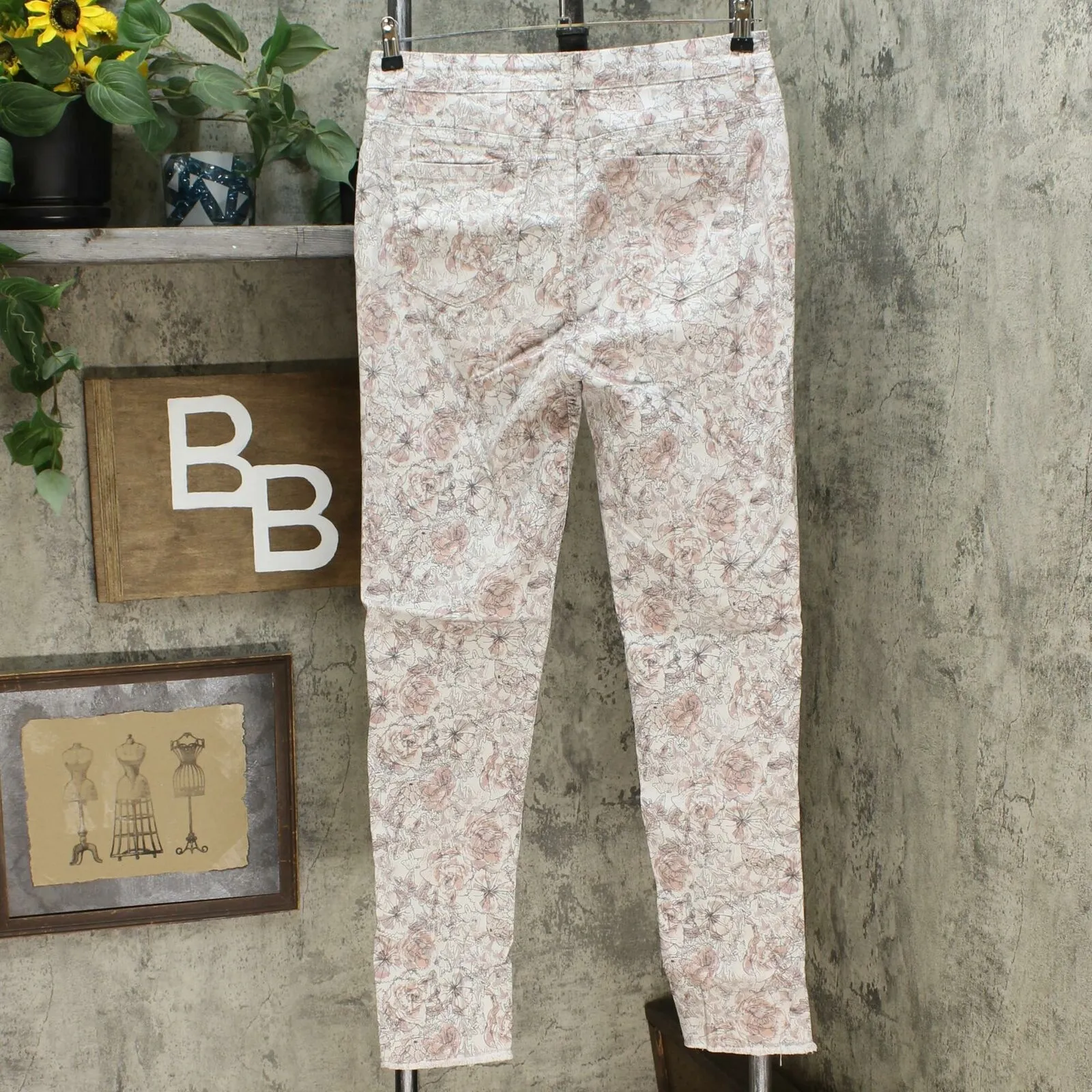 DG2 by Diane Gilman Women's Tall Reversible Twill Pull On Skinny Jeans