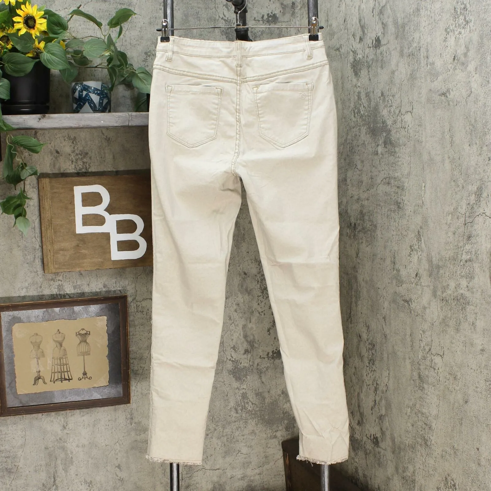 DG2 by Diane Gilman Women's Tall Reversible Twill Pull On Skinny Jeans