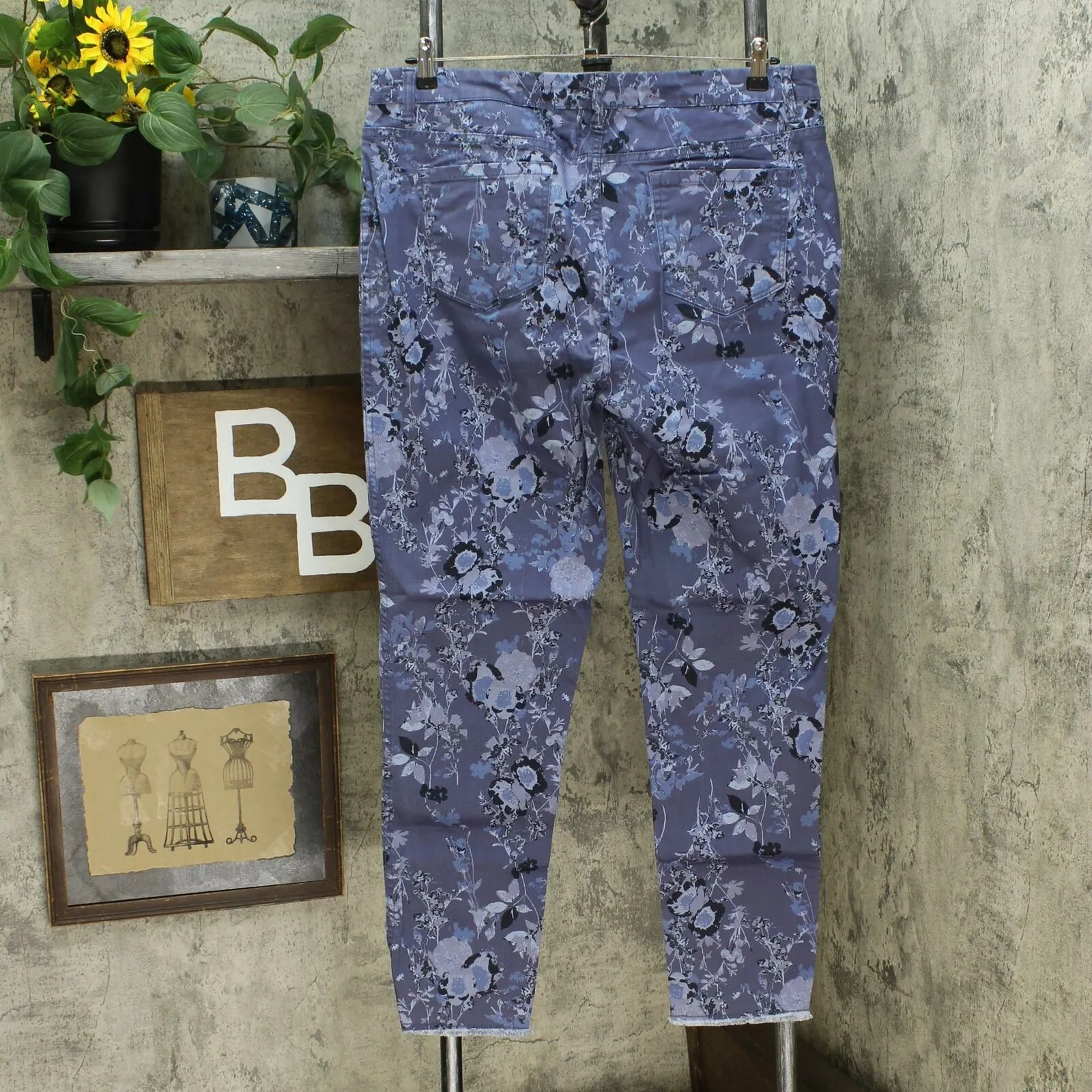 DG2 by Diane Gilman Women's Tall Reversible Twill Pull On Skinny Jeans