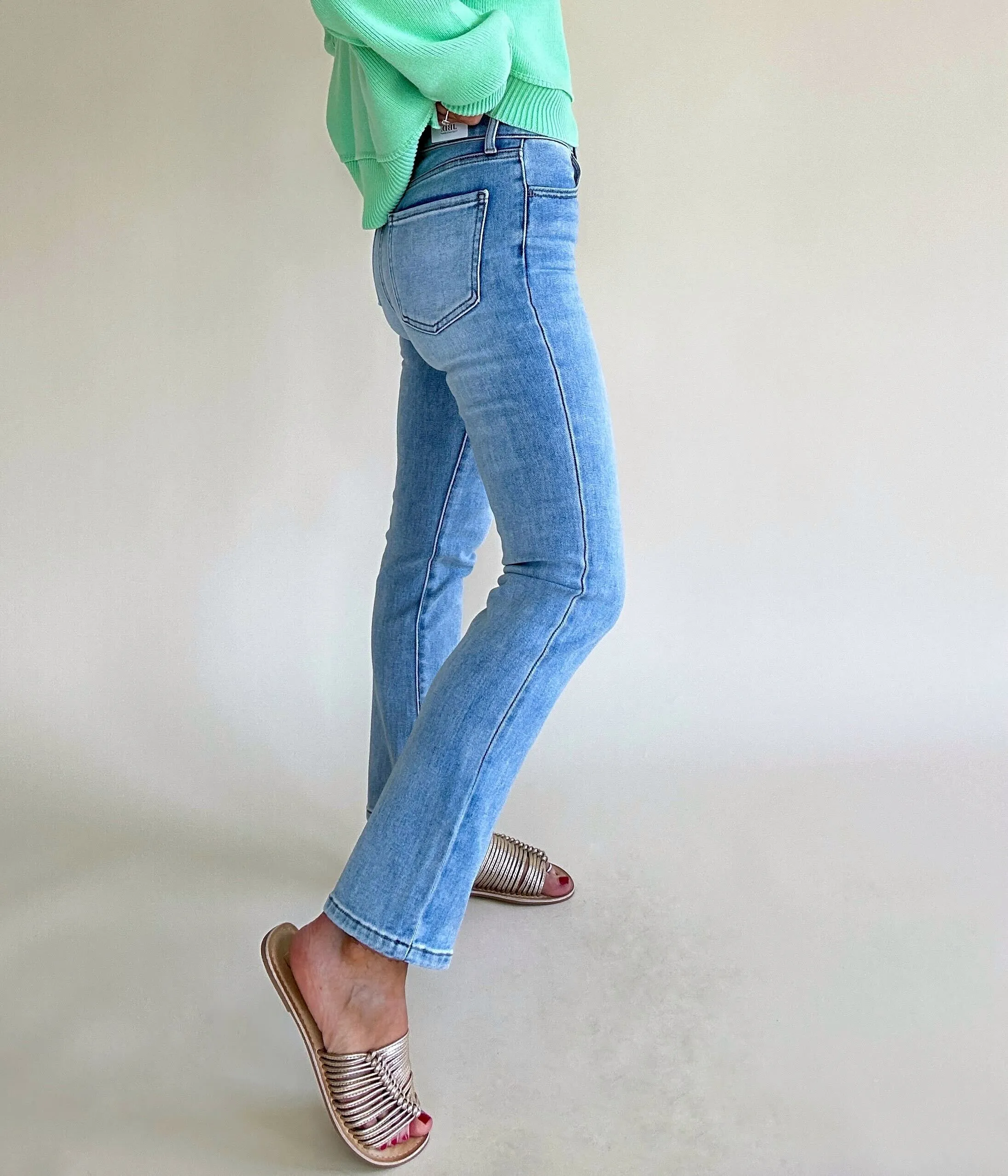 Double Down Slim Straight Jeans