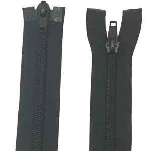 Double Slider Nylon/Plastic 2 Way Zip - With Metal Sliders 18" (45cm)