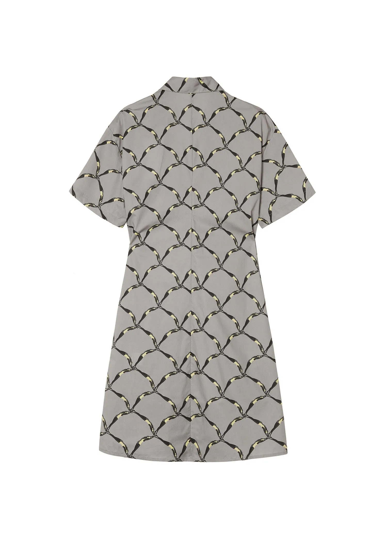 Dresses / JNBY Full Print Short Sleeve Dress (100% Cotton)