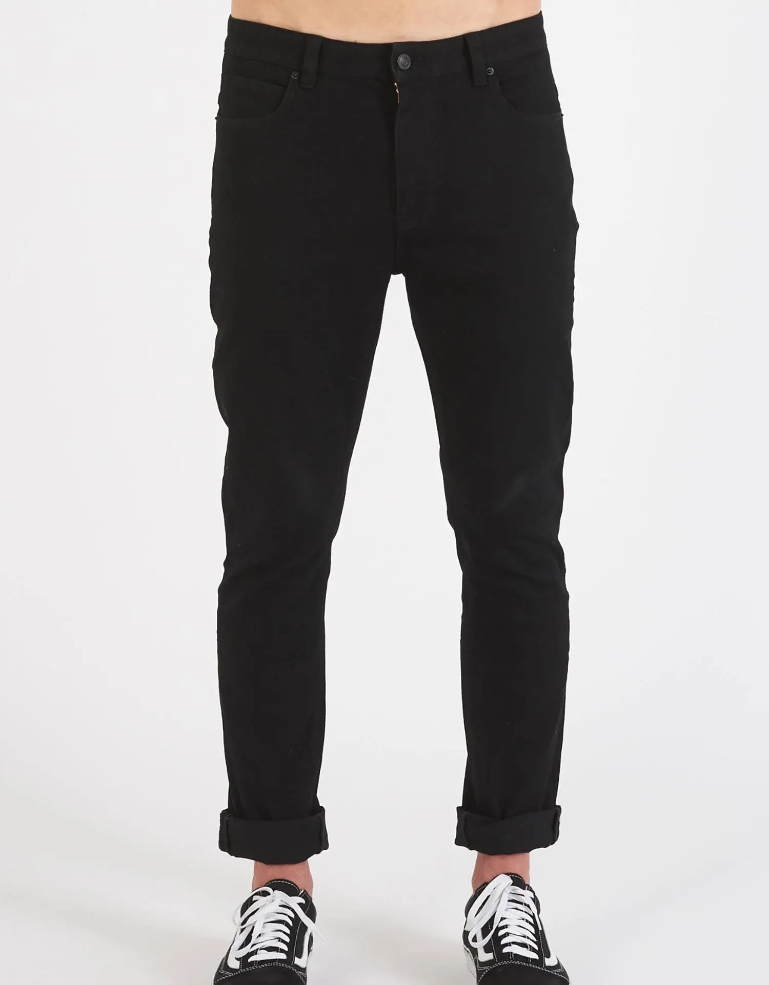 Dropped Slim Jean Black Mirror