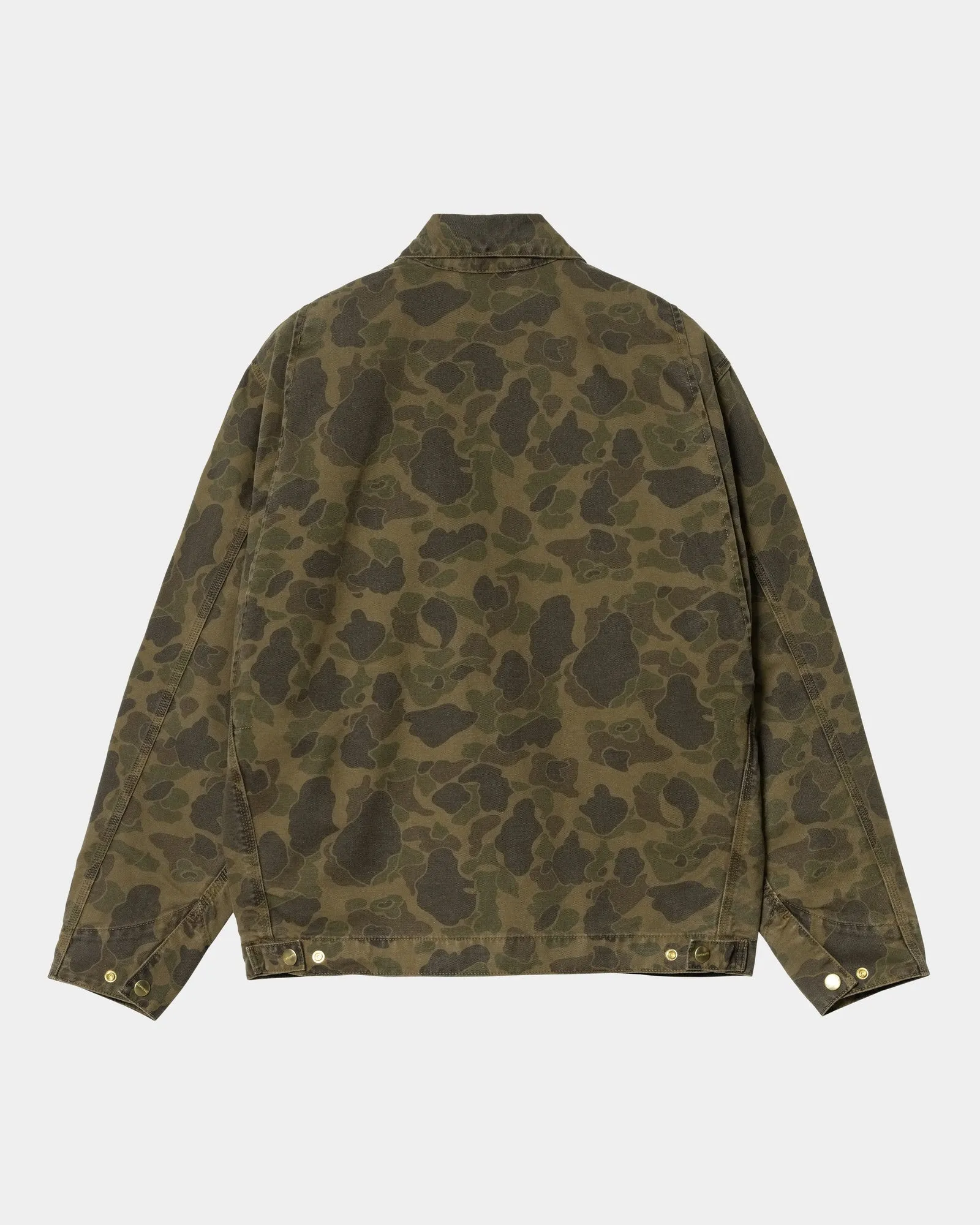 Duck Camo Detroit Jacket | Green / Office Green (garment dyed)