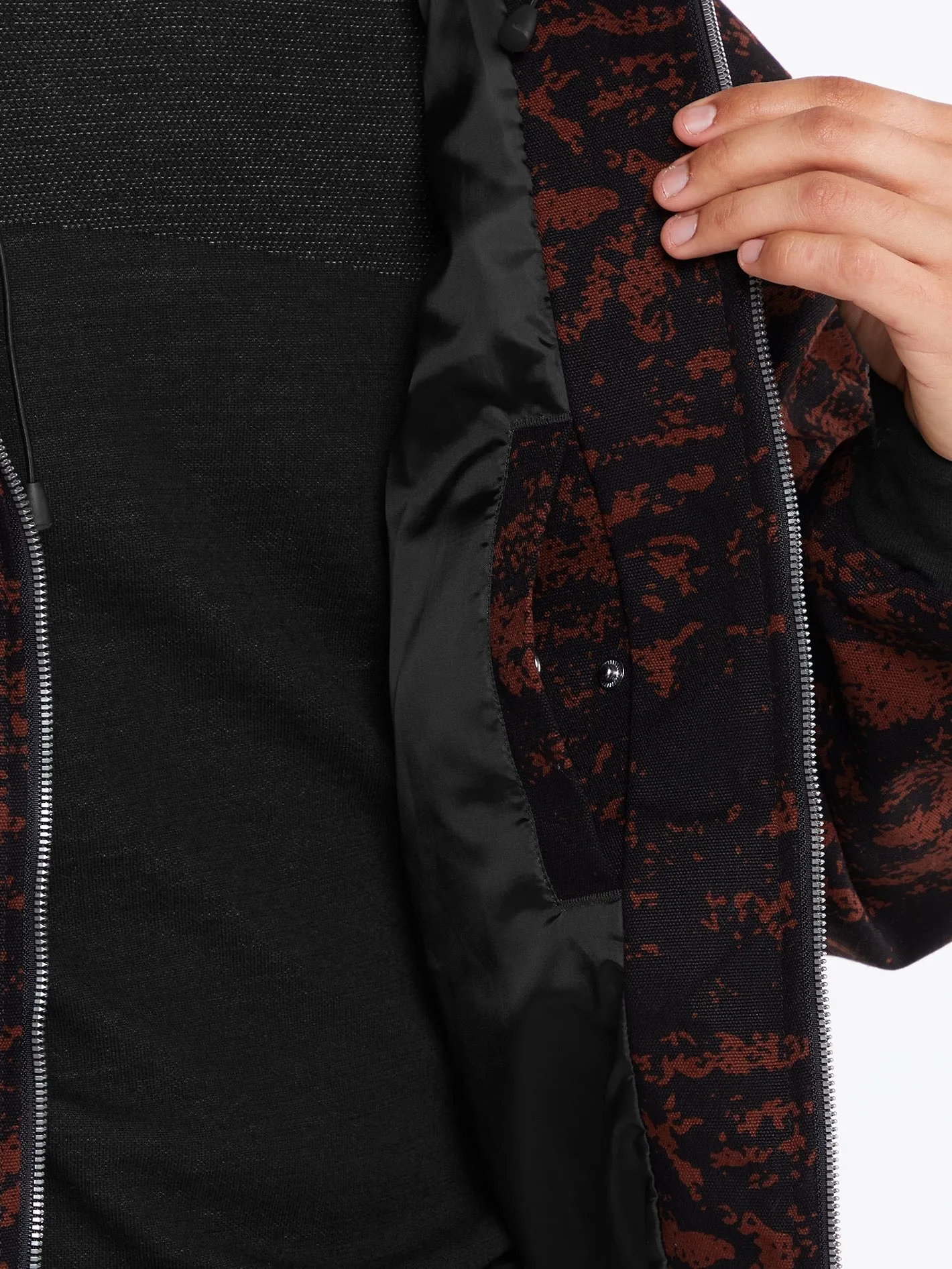 Dustbox Jacke - MAROON CAMO