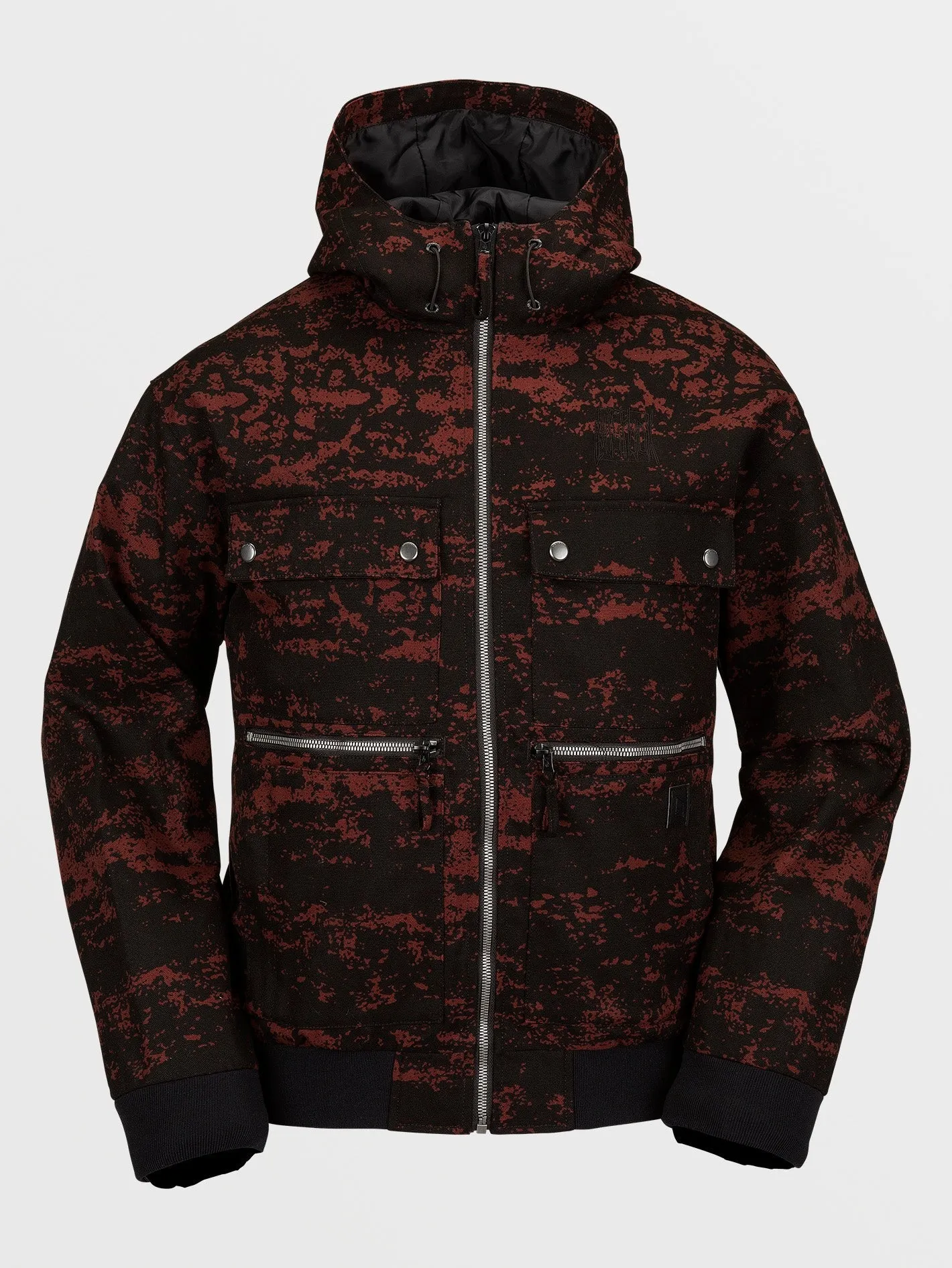 Dustbox Jacke - MAROON CAMO