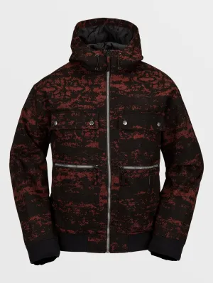 Dustbox Jacke - MAROON CAMO