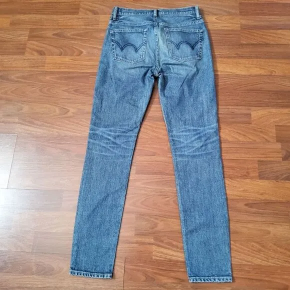 Edwin Ankle Slim Leg Denim Jeans Size 26 NWOT