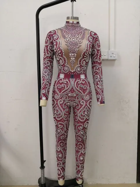 Elegant Pearls  Jumpsuit