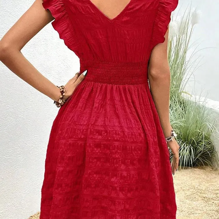 Elegant Short Dresses For Women Summer,Casual Holiday Beach Dress,Fashion Summer Dresses 2024,Summer Clothes Women 2024