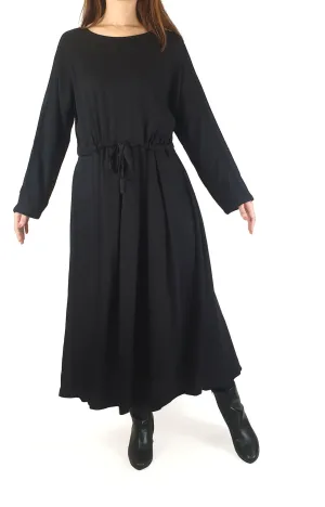Elk black ribbed long sleeve "Sira" dress size 10 (as new, for sale on Elk website now!)