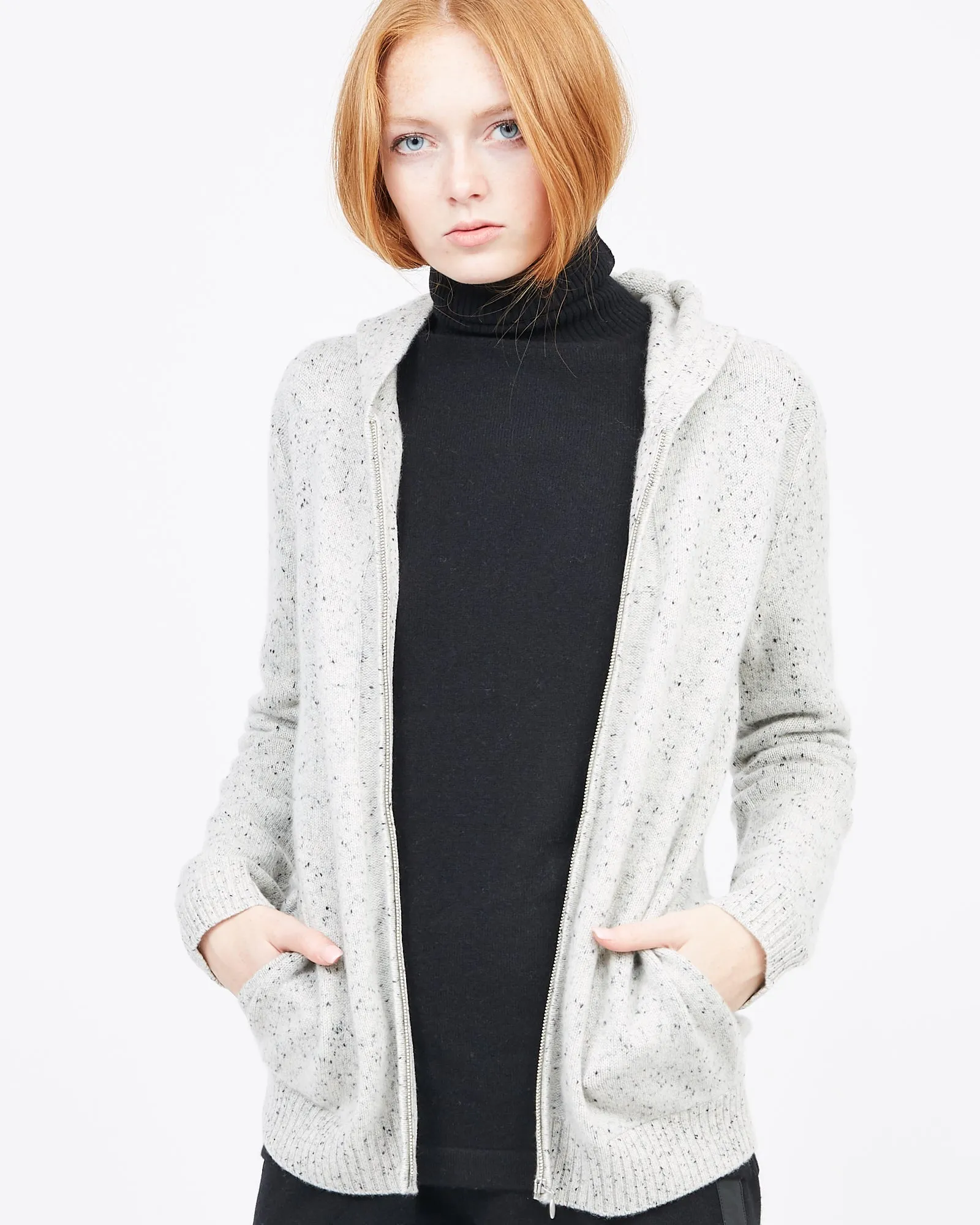 Ellie Essential Cashmere Track Jacket