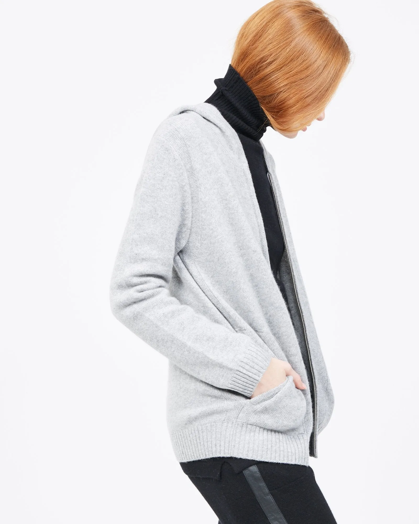 Ellie Essential Cashmere Track Jacket