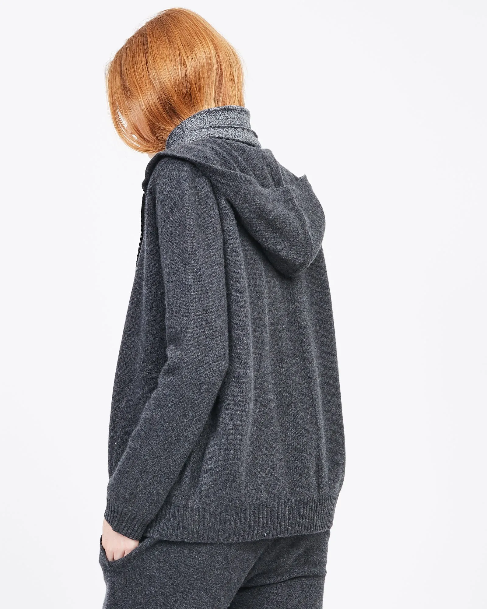 Ellie Essential Cashmere Track Jacket