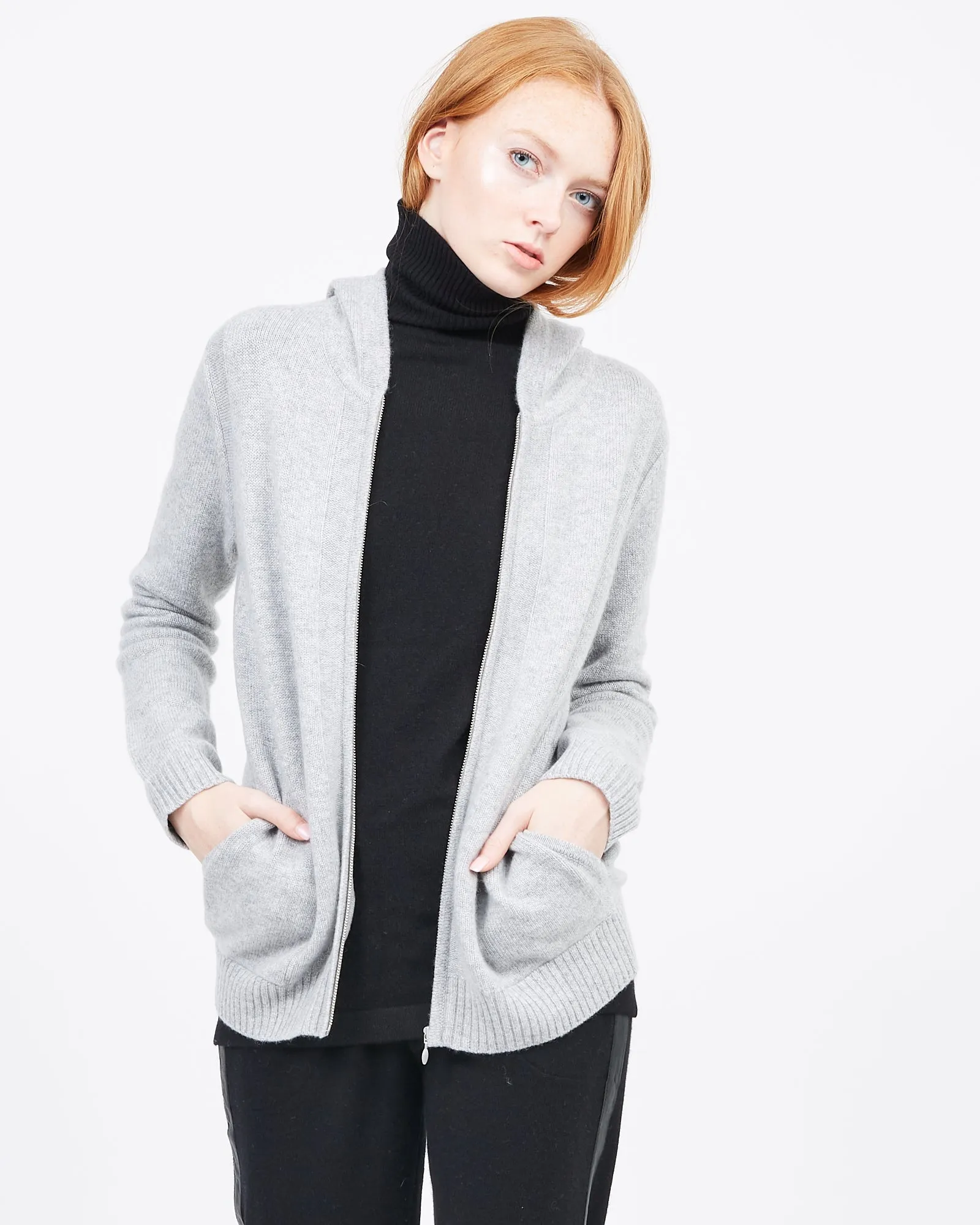 Ellie Essential Cashmere Track Jacket