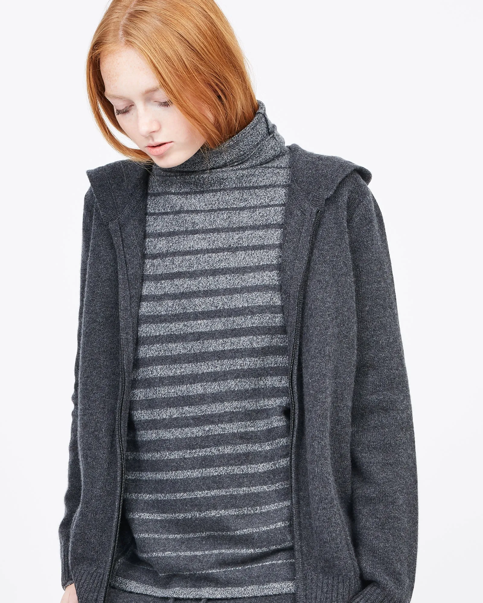 Ellie Essential Cashmere Track Jacket