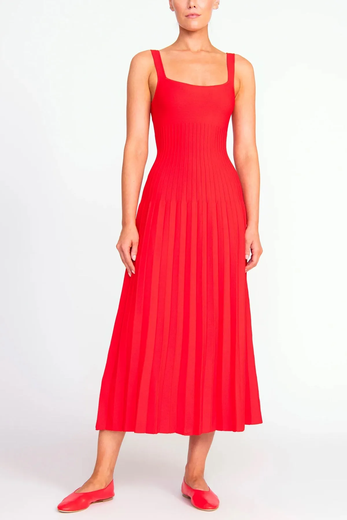 Ellison Dress in Red Rose