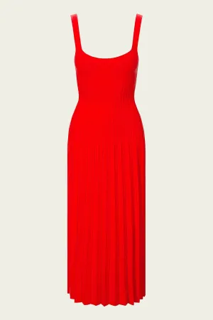 Ellison Dress in Red Rose