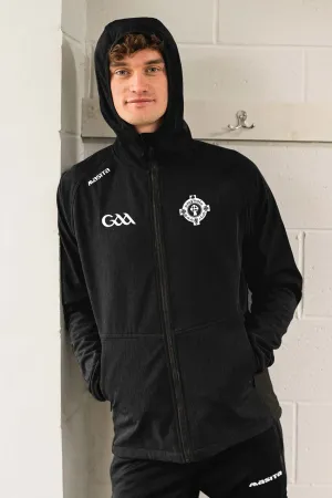 Emyvale GAA Black Tara Style Softshell Hoodie Jacket Adult