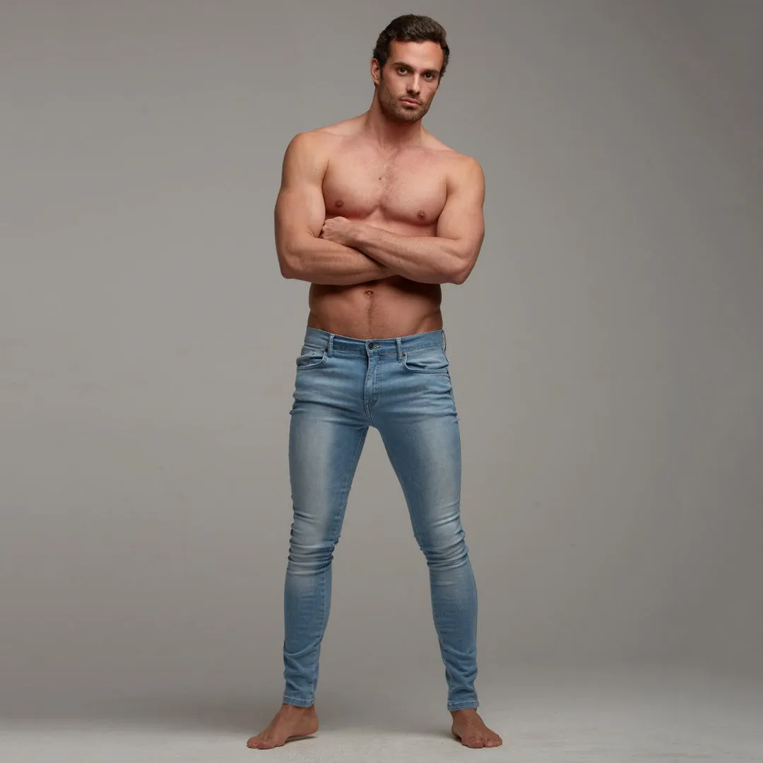 Father Sons Slim Stretch Light Blue Jeans - FSH128