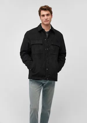 Faux Suede Black Jacket