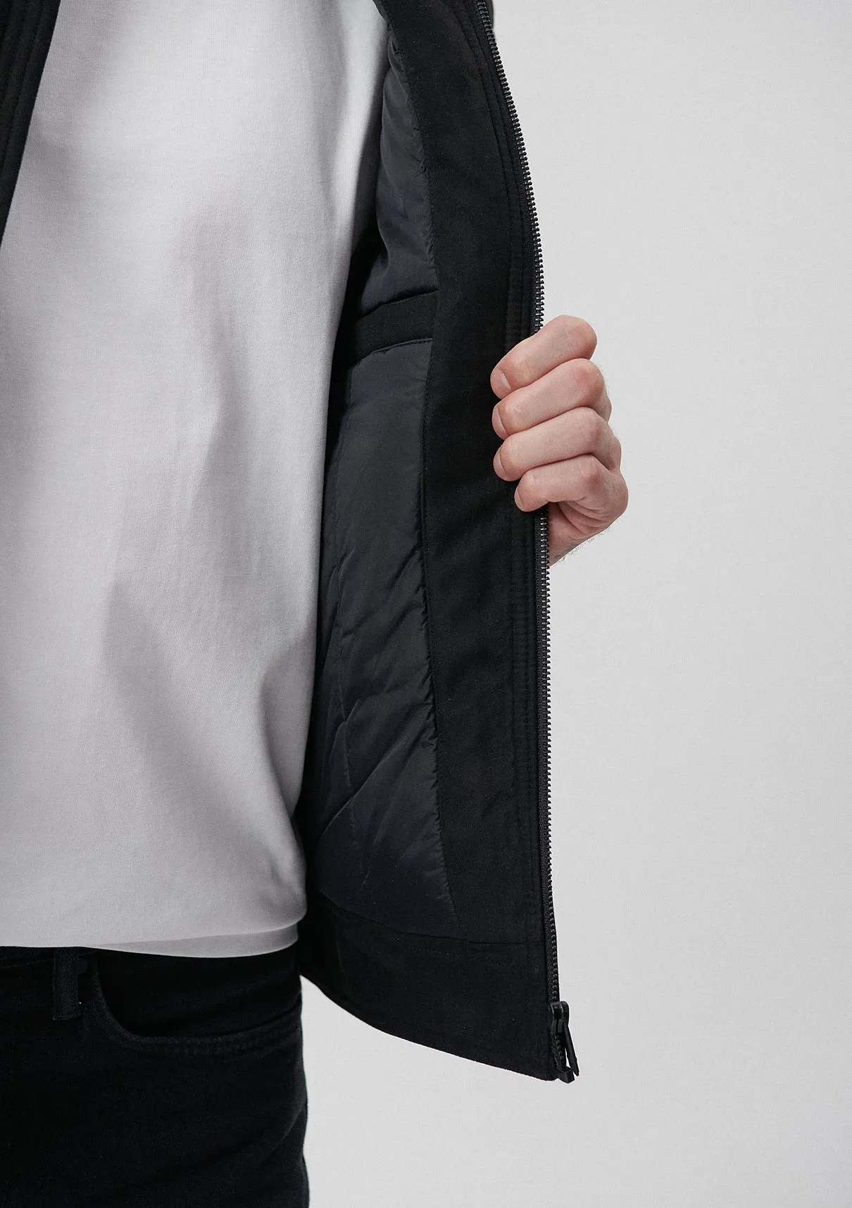 Faux Suede Black Jacket