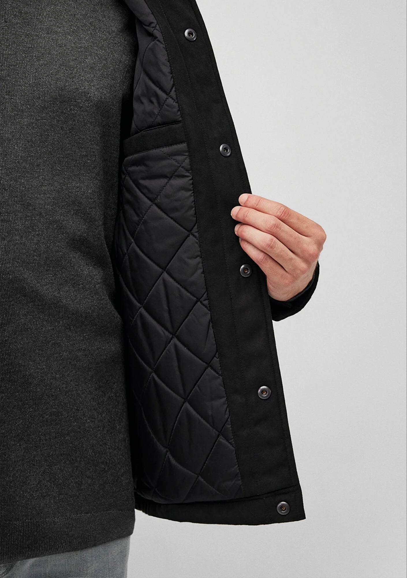Faux Suede Black Jacket