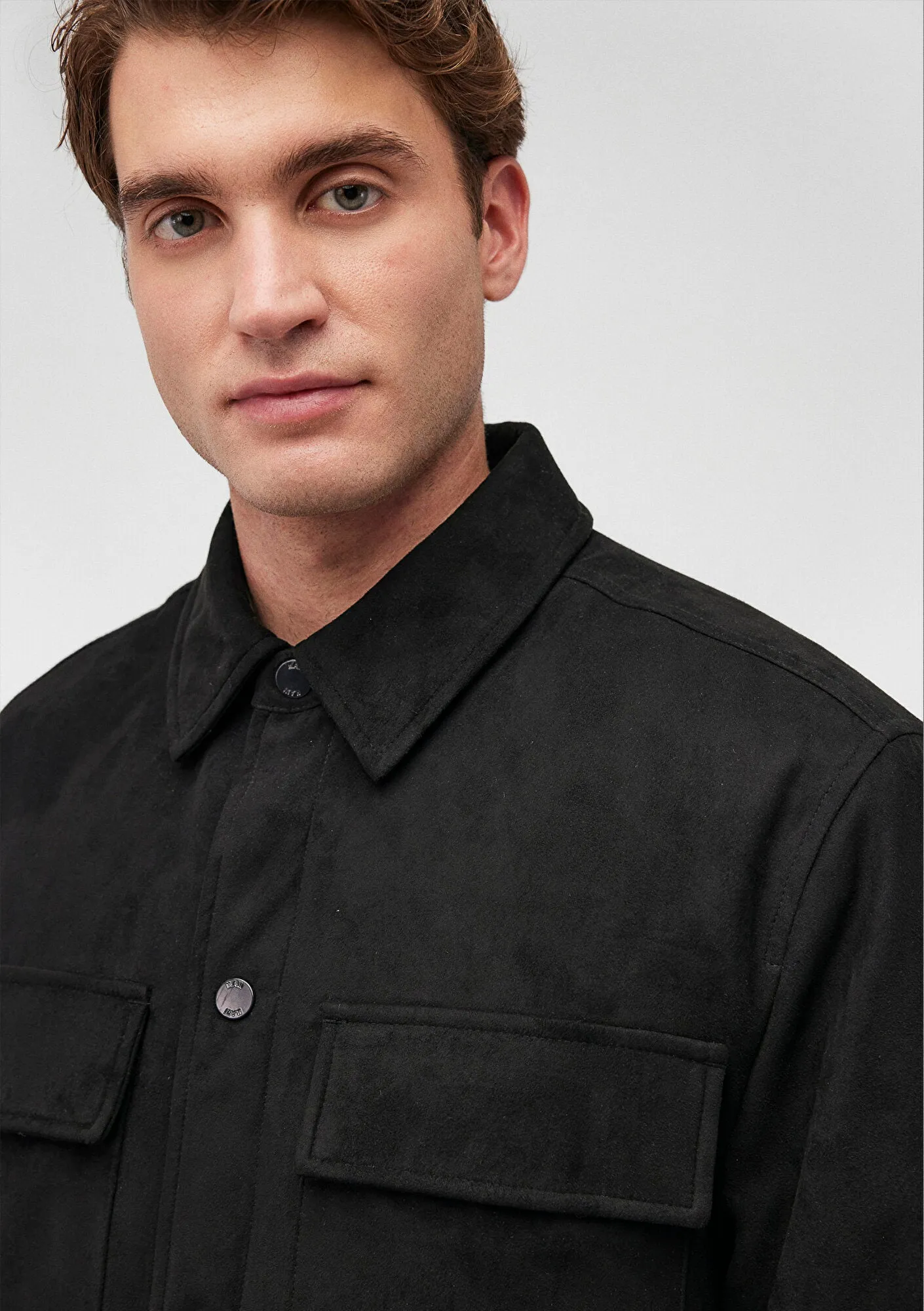 Faux Suede Black Jacket