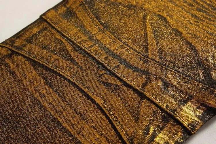 Feeling Like Gold Shine Jeans