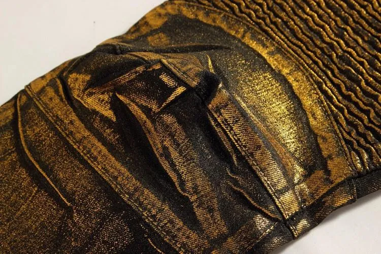 Feeling Like Gold Shine Jeans