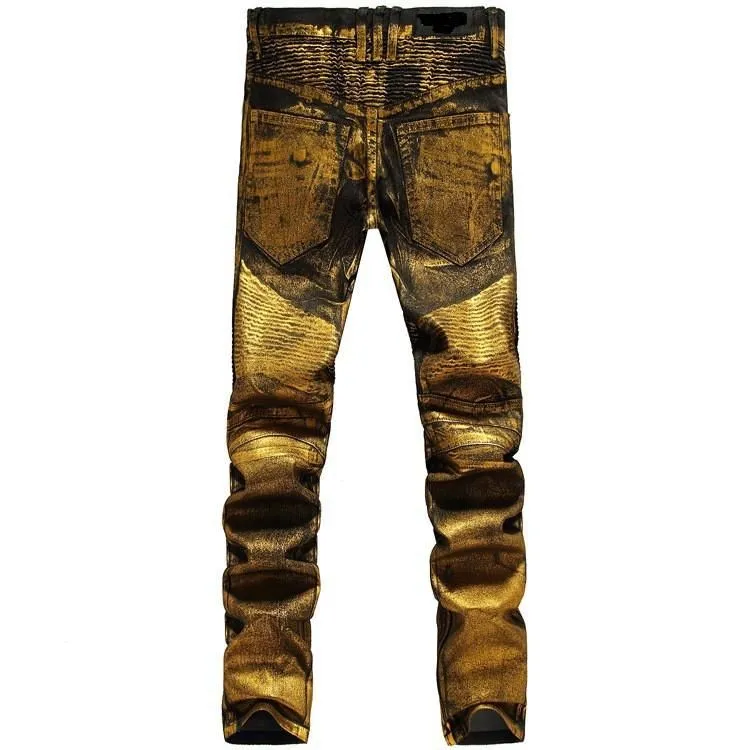 Feeling Like Gold Shine Jeans