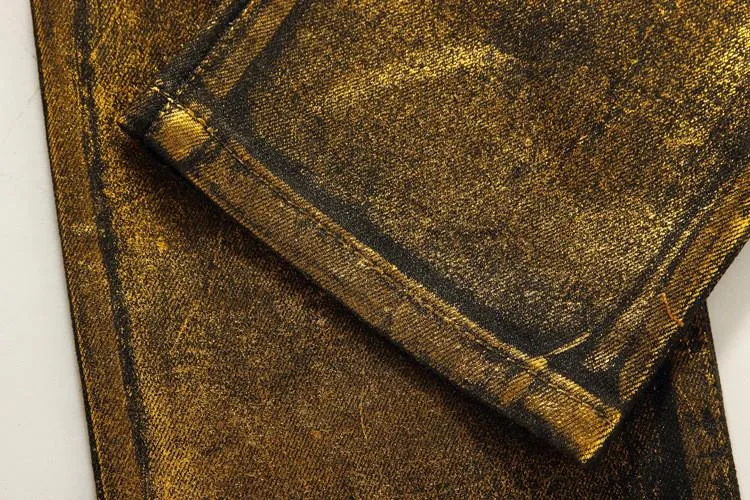 Feeling Like Gold Shine Jeans