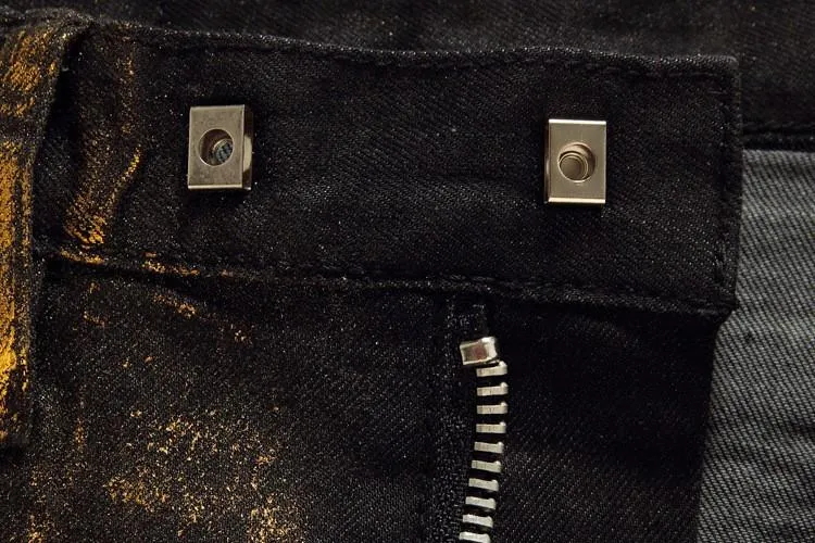 Feeling Like Gold Shine Jeans