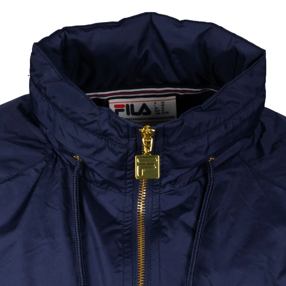 Fila Ronnie Lightweight Hooded Track Jacket Navy
