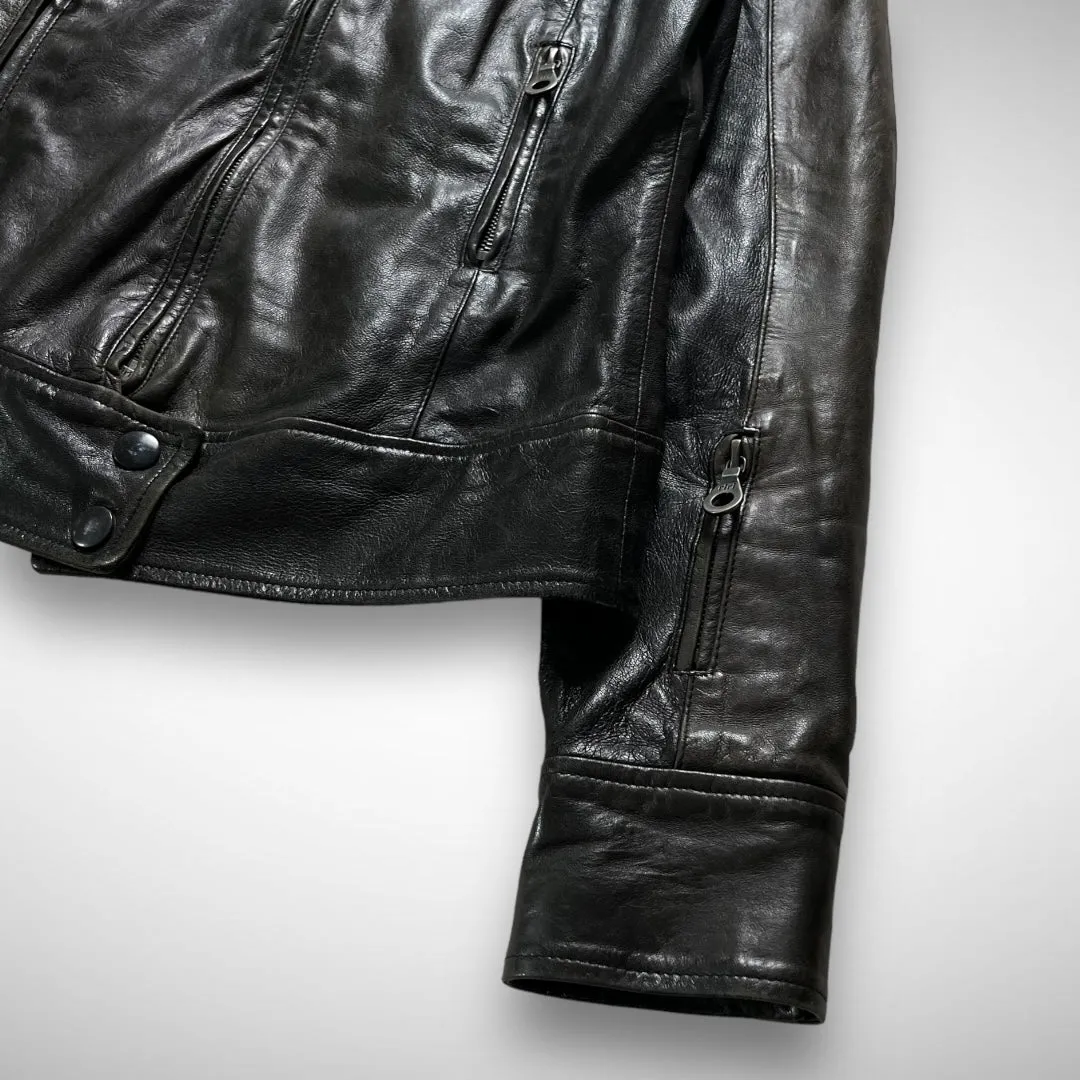 Firma Leather Curve Zip Jacket (2000s)