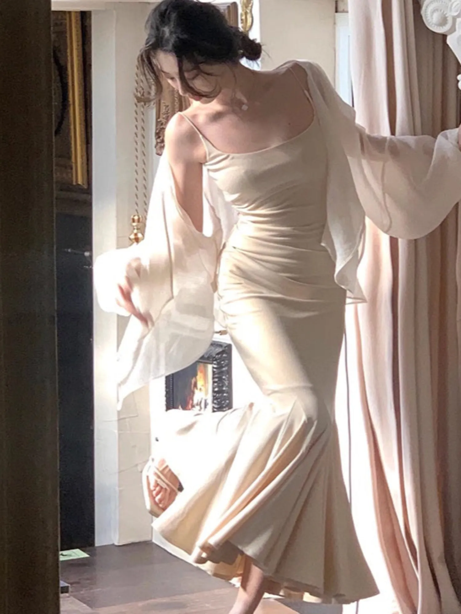 Fit And Flare Maxi Dress