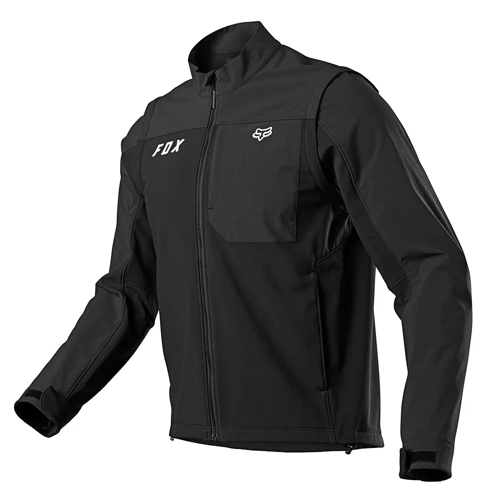 FOX LEGION SOFTSHELL JACKET [BLACK]