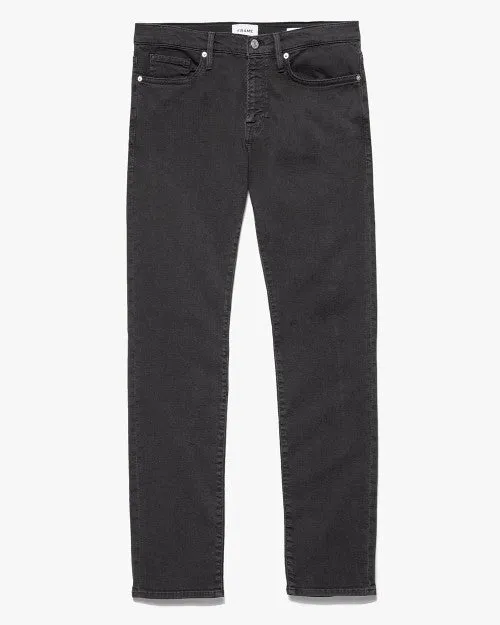 FRAME | L'Homme Slim Fit Stretch Twill Jeans | Garage Faded Black