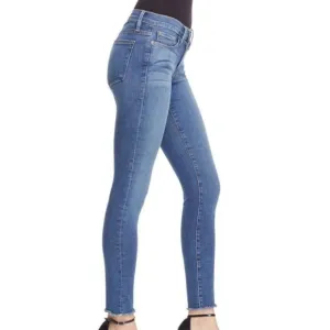Frame Le Skinny De Jeanne Distressed raw Hemline Ankle Jeans [size 25]