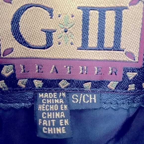 G III Leather Moto Jacket | Black | Size S