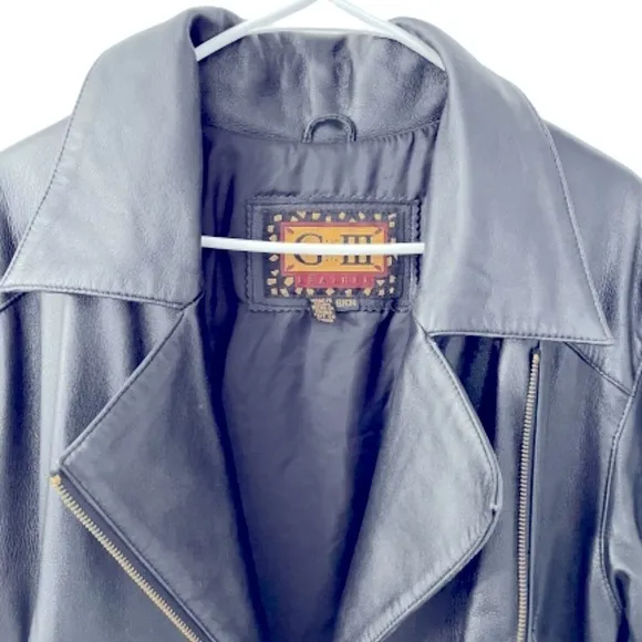 G III Leather Moto Jacket | Black | Size S