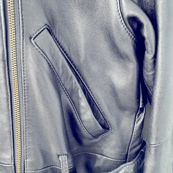 G III Leather Moto Jacket | Black | Size S