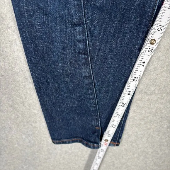 G Star Jeans Womens 27 Crop Raw Joci 3D Mid Slim Jowsie Crossover Overlapped