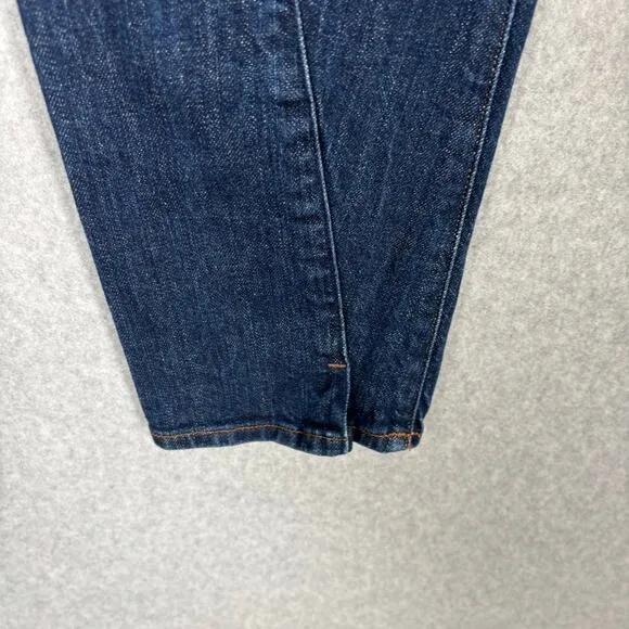 G Star Jeans Womens 27 Crop Raw Joci 3D Mid Slim Jowsie Crossover Overlapped